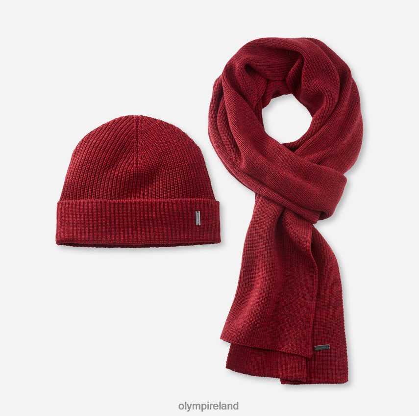 Accessories OLYMP Cap/Scarf Set Dark Red 24L8462667