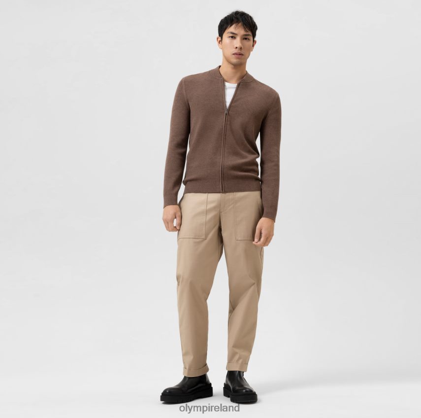 Clothing OLYMP Level Five Knitwear Body Fit, Cardigan, Brown 24L8461938