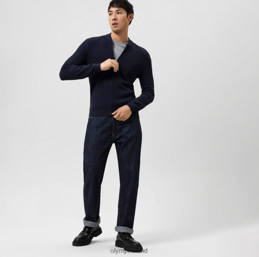 Clothing OLYMP Level Five Knitwear Body Fit, Cardigan, Marine 24L8461942