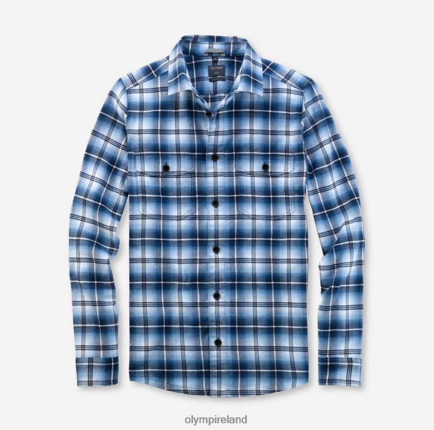 Clothing OLYMP Casual Overshirt, Casual Shirt, Kent, Marine 24L8461975