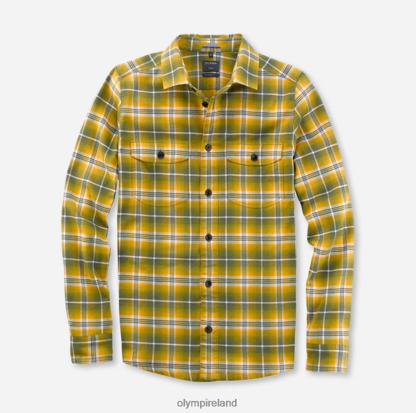 Clothing OLYMP Casual Overshirt, Casual Shirt, Kent, Olive 24L8461986