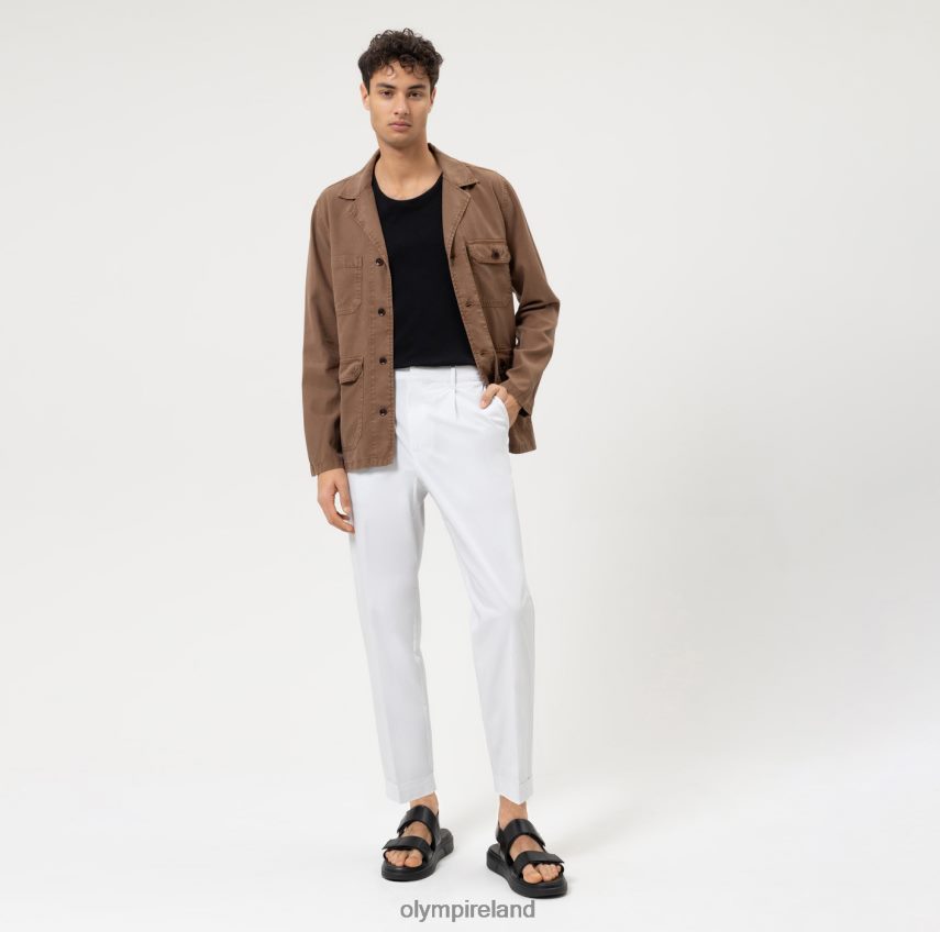 Clothing OLYMP Level Five Smart Casual Overshirt, Casual Shirt, Brown 24L8461961