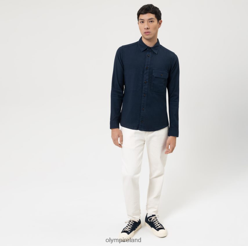 Clothing OLYMP Level Five Smart Casual Overshirt, Casual Shirt, Marine 24L8461957