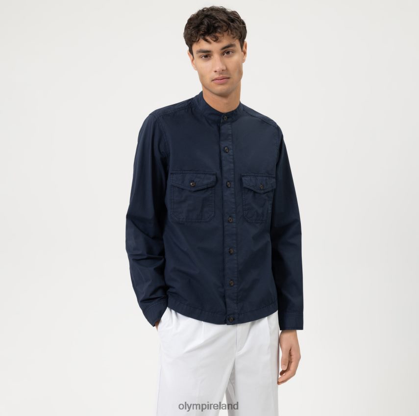 Clothing OLYMP Level Five Smart Casual Overshirt, Casual Shirt, Marine 24L8461962