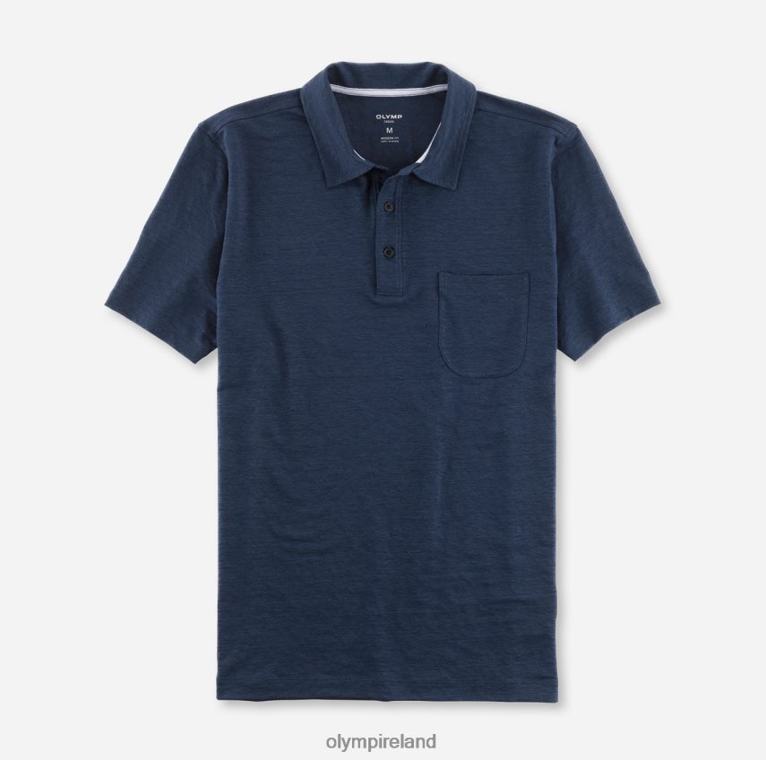 Clothing OLYMP Casual Modern Fit, Polo, Smoke Blue 24L8462091