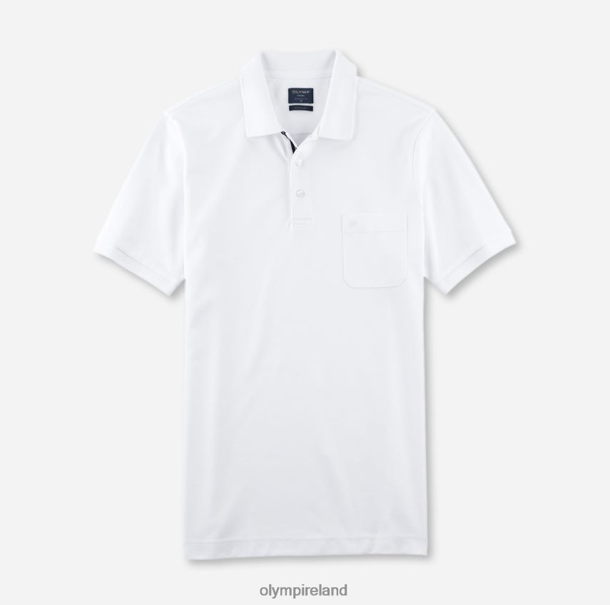 Clothing OLYMP Casual Modern Fit, Polo, White 24L8462076