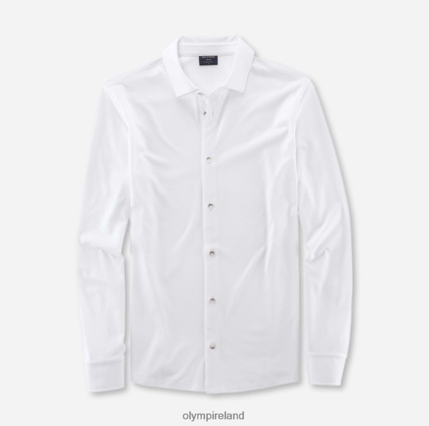Clothing OLYMP Casual Modern Fit, Polo, White 24L8462151