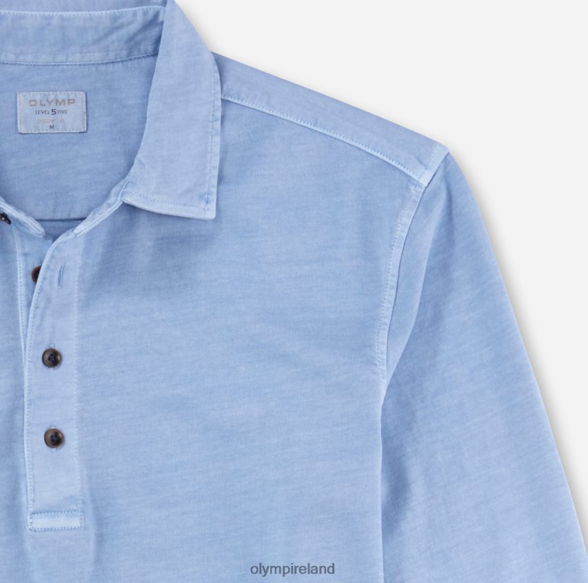 Clothing OLYMP Level Five Casual Body Fit, Polo, Bleu 24L8462173