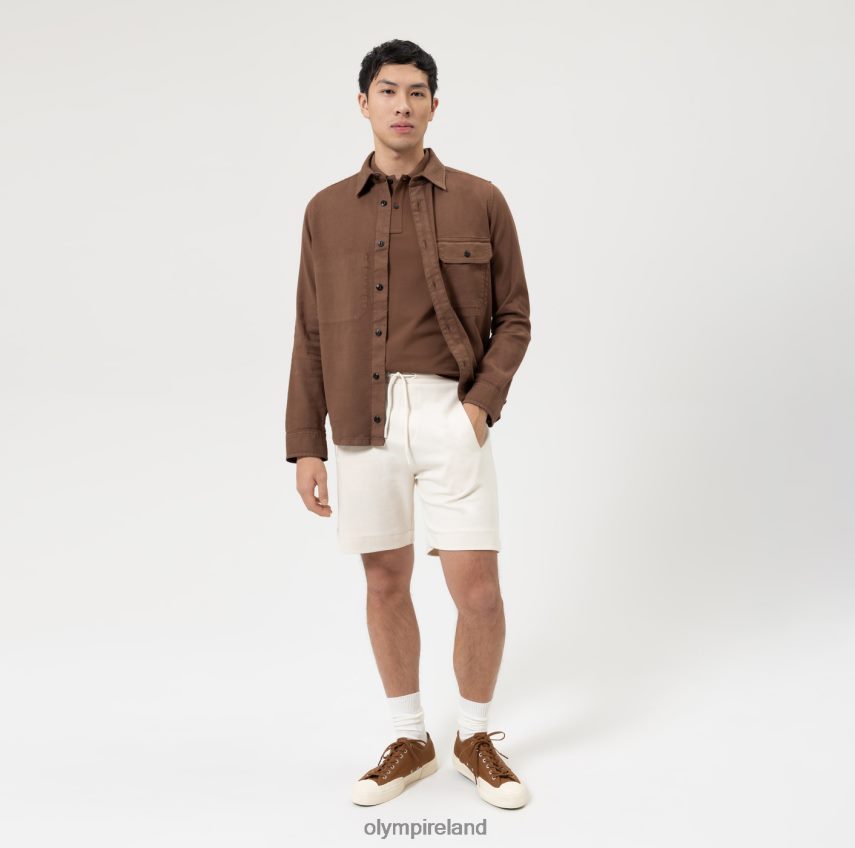 Clothing OLYMP Level Five Casual Body Fit, Polo, Brown 24L8462099