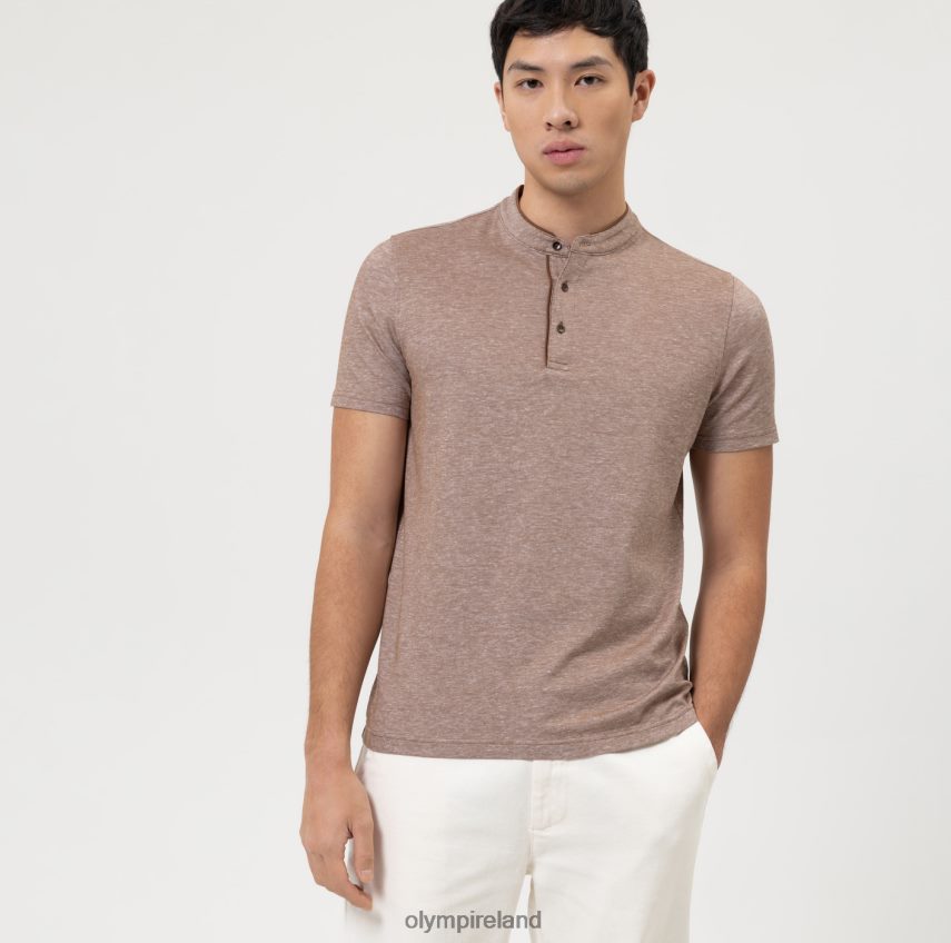 Clothing OLYMP Level Five Casual Body Fit, Polo, Brown 24L8462127