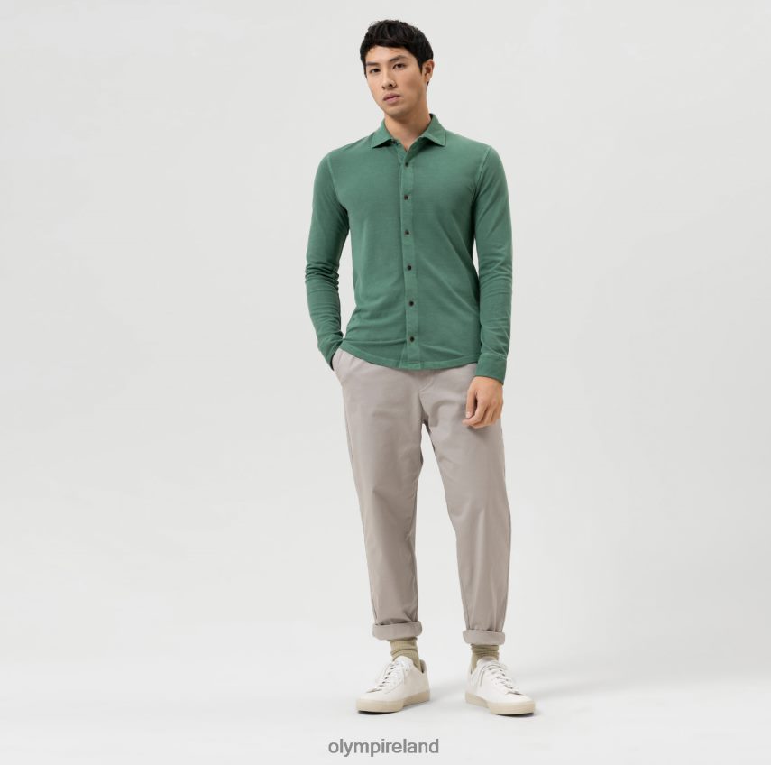 Clothing OLYMP Level Five Casual Body Fit, Polo, Green 24L8462114
