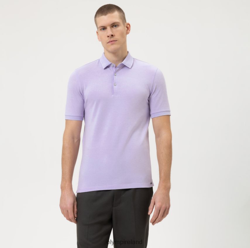 Clothing OLYMP Level Five Casual Body Fit, Polo, Lilac 24L8462075