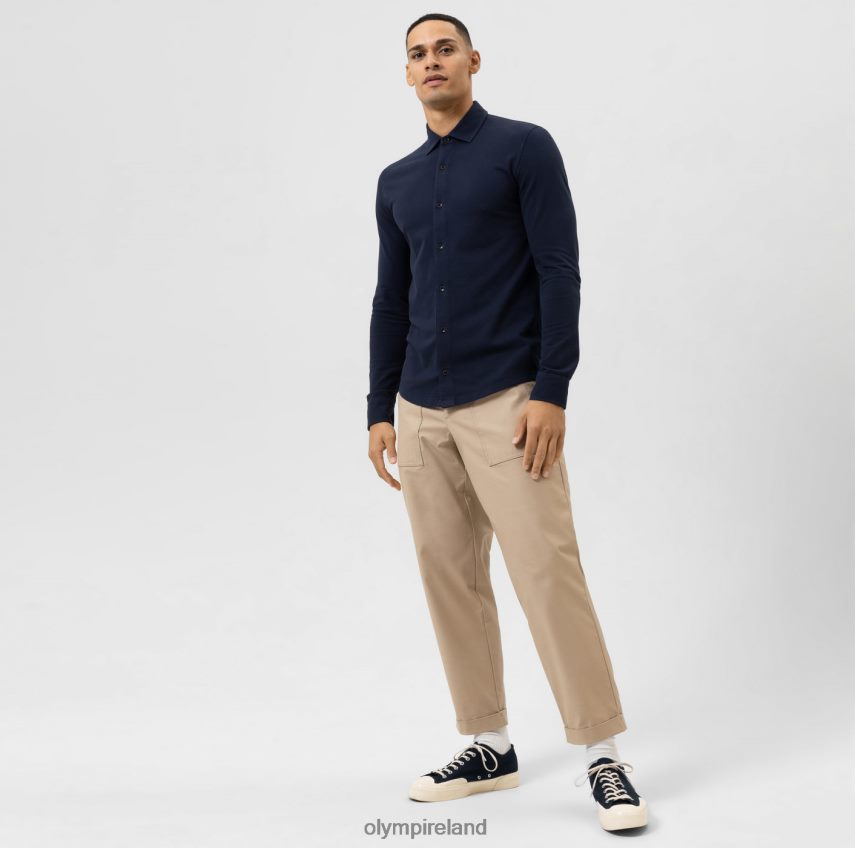 Clothing OLYMP Level Five Casual Body Fit, Polo, Marine 24L8462174