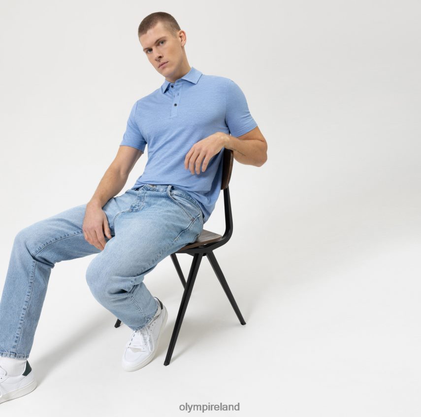 Clothing OLYMP Level Five Casual Body Fit, Polo, Ozone 24L8462159
