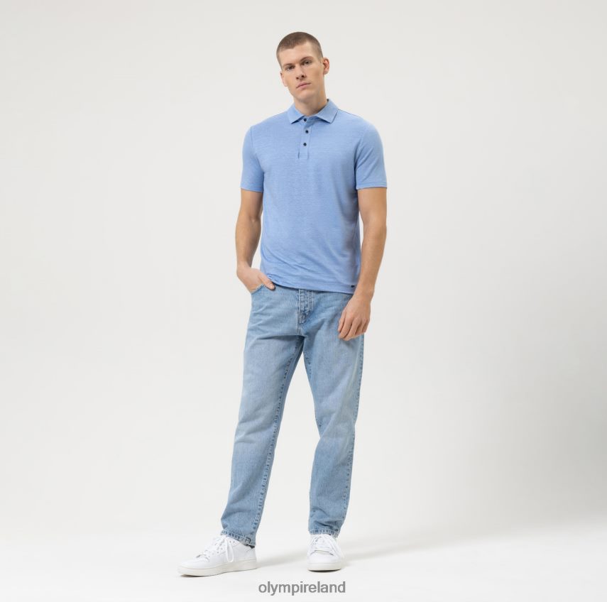 Clothing OLYMP Level Five Casual Body Fit, Polo, Ozone 24L8462159