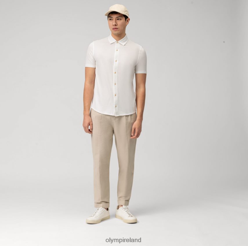 Clothing OLYMP Level Five Casual Body Fit, Polo, White 24L8462094