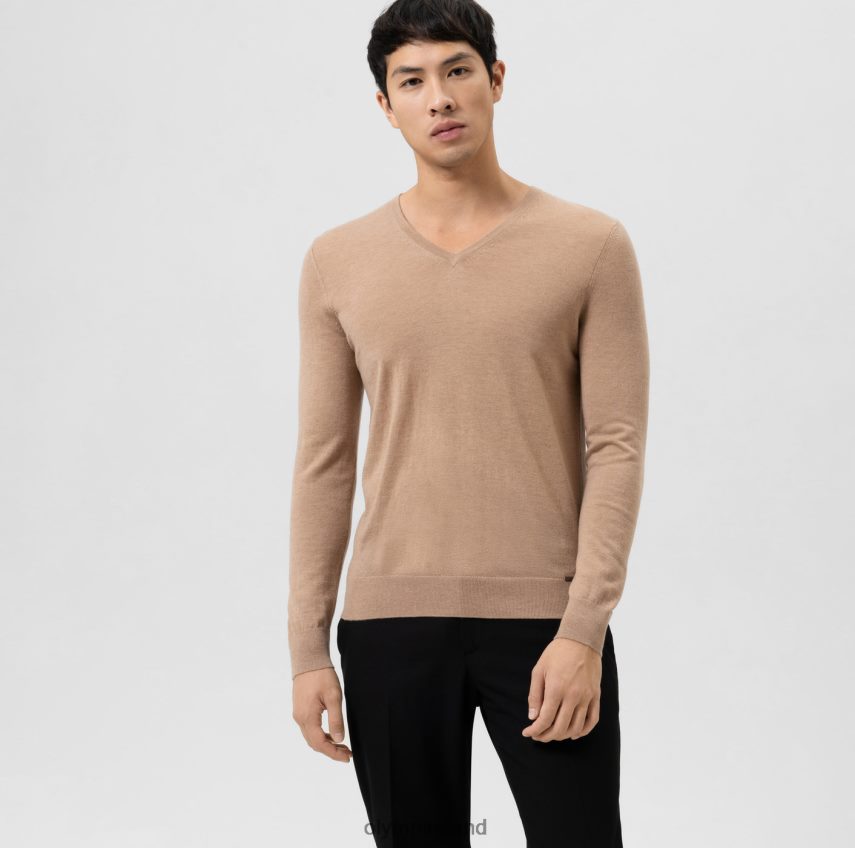 Clothing OLYMP Casual Knitwear Pullover, Camel 24L8461843