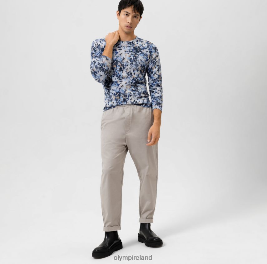 Clothing OLYMP Level Five Knitwear Body Fit, Pullover Crew Neck, Marine 24L8461748