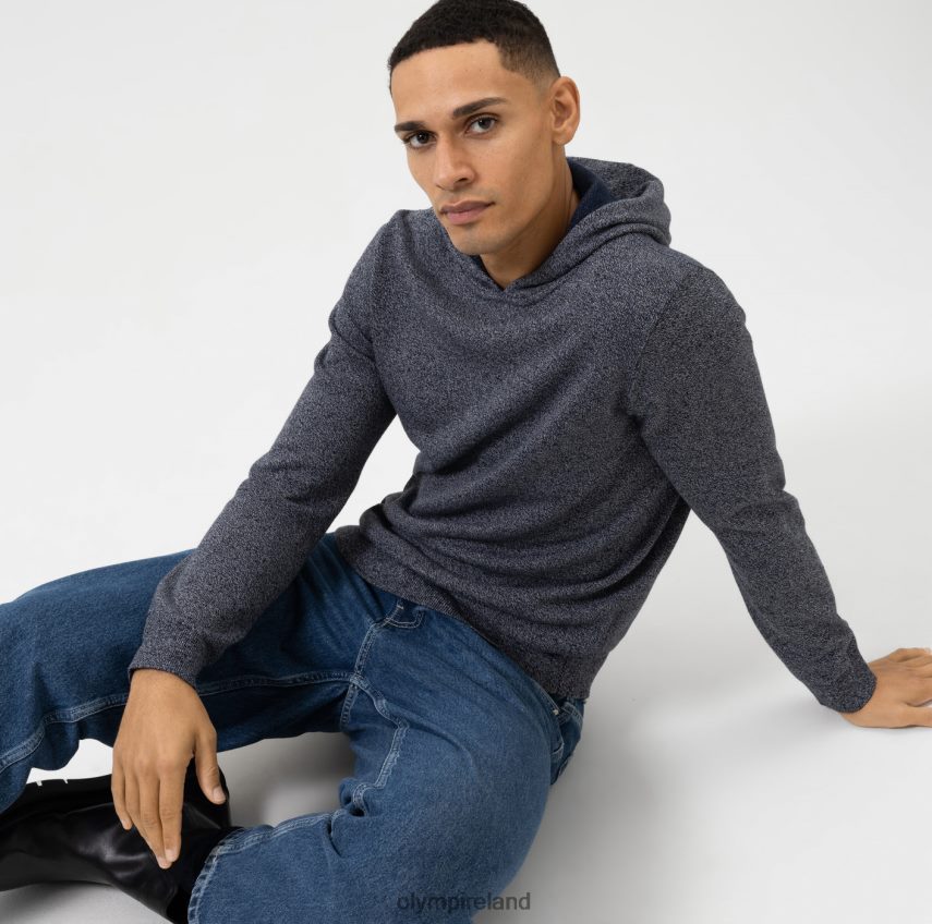 Clothing OLYMP Level Five Knitwear Body Fit, Pullover, Marine 24L8461764