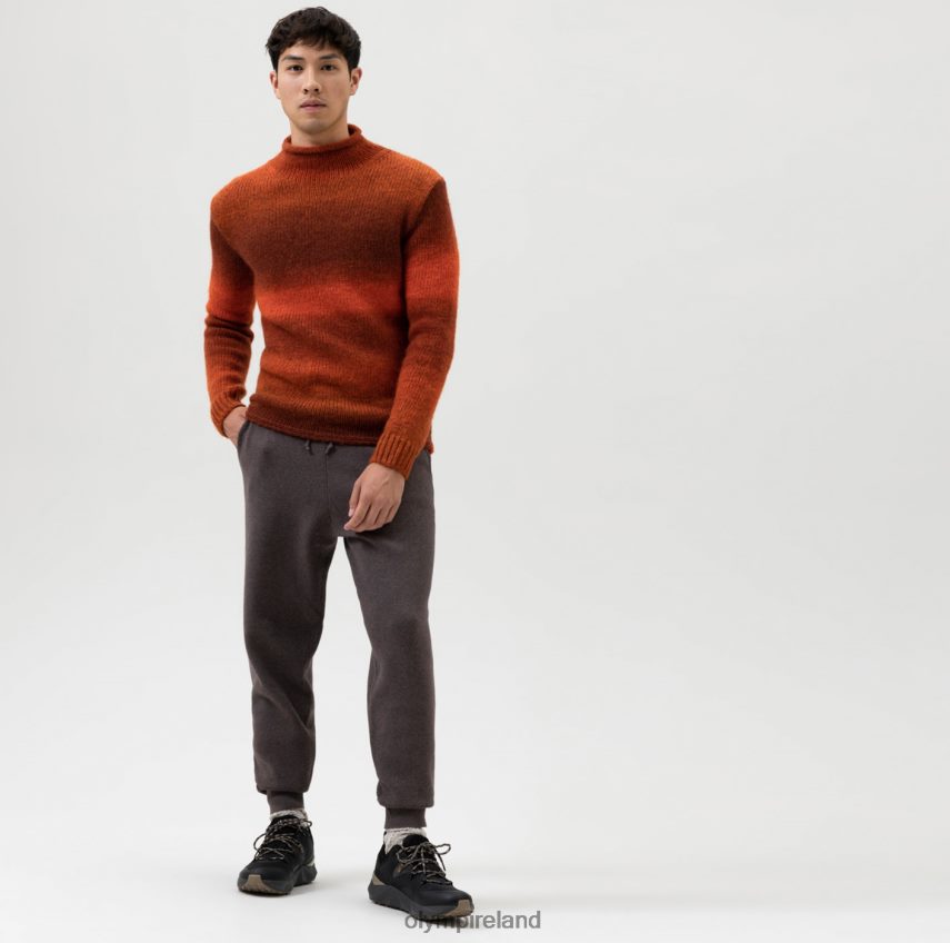 Clothing OLYMP Level Five Knitwear Body Fit, Pullover Stand-Up Collar, Mango 24L8461847