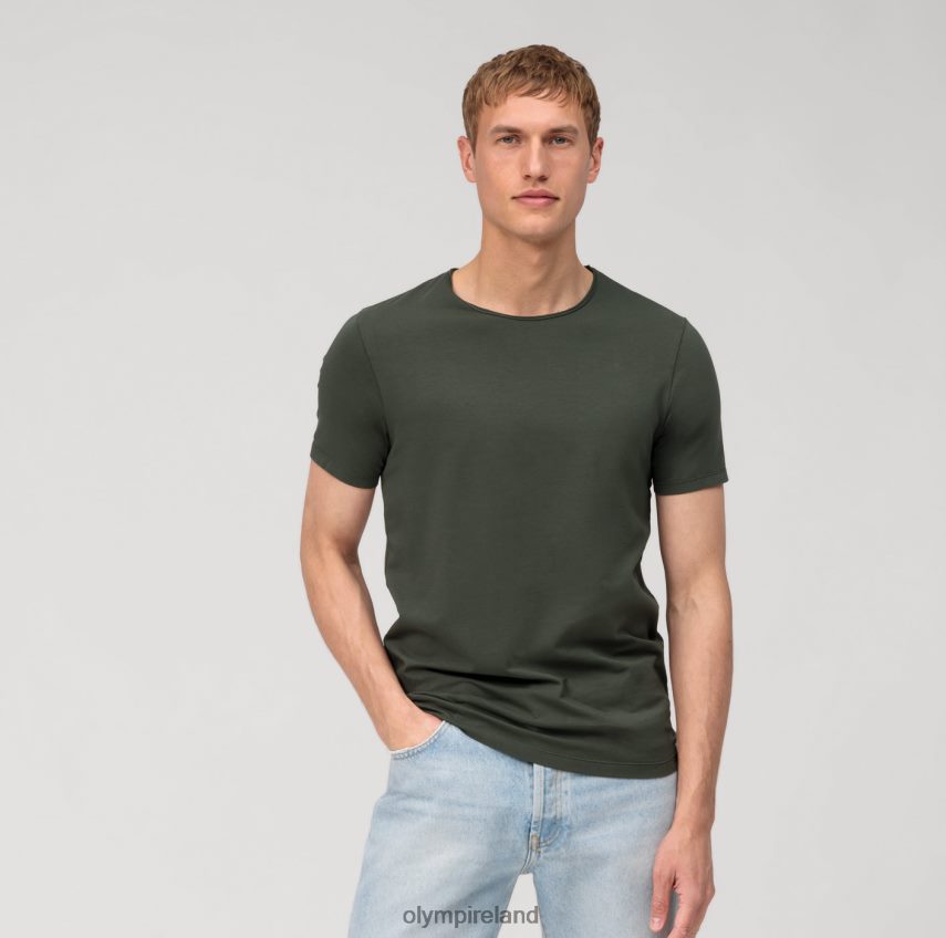 Clothing OLYMPLevel Five Casual Body Fit, T-Shirt, Grey Green 24L8462034