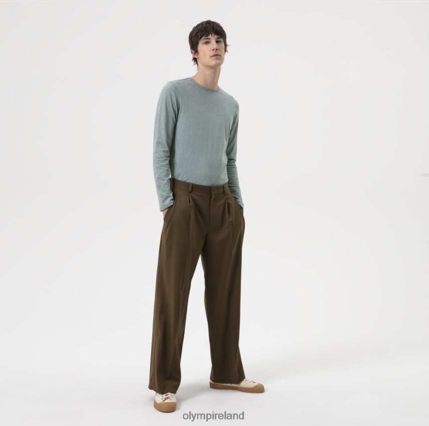 Clothing OLYMPLevel Five Casual Body Fit, T-Shirt, Grey Green 24L8462061