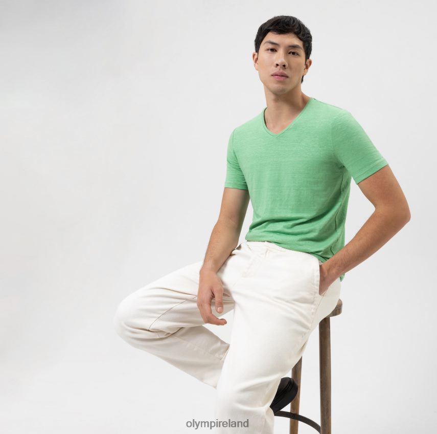 Clothing OLYMPLevel Five Casual Body Fit, T-Shirt, Light Green 24L8462000
