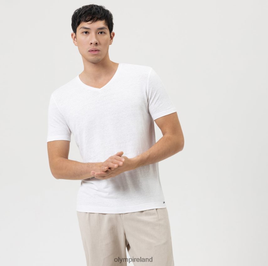 Clothing OLYMPLevel Five Casual Body Fit, T-Shirt, Off White 24L8461988