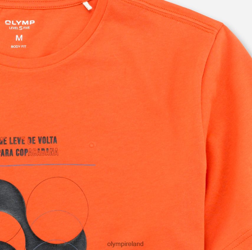 Clothing OLYMPLevel Five Casual Body Fit, T-Shirt, Orange 24L8462063