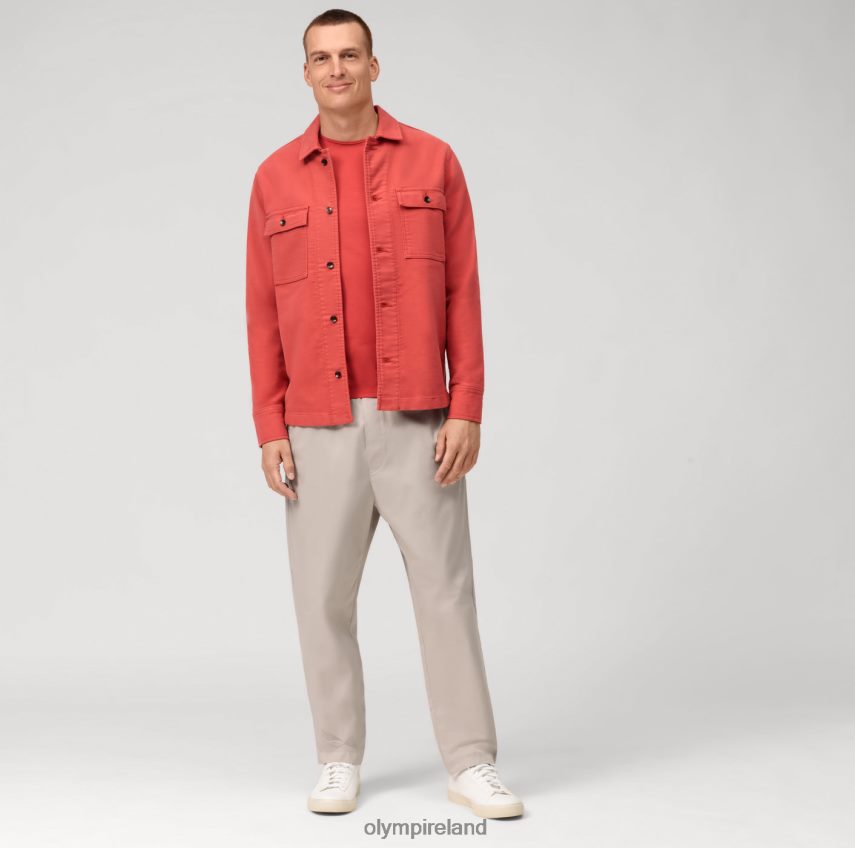 Clothing OLYMPLevel Five Casual Body Fit, T-Shirt, Red 24L8462040