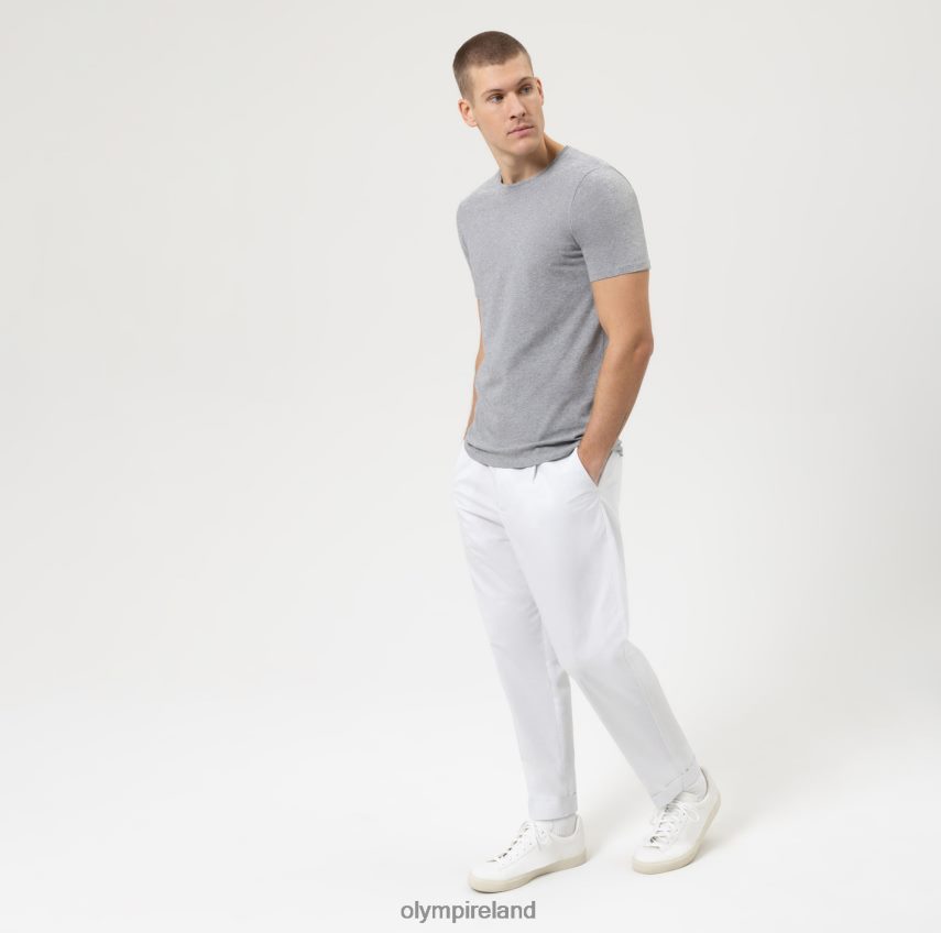 Clothing OLYMPLevel Five Casual Body Fit, T-Shirt, Silver Grey 24L8462030