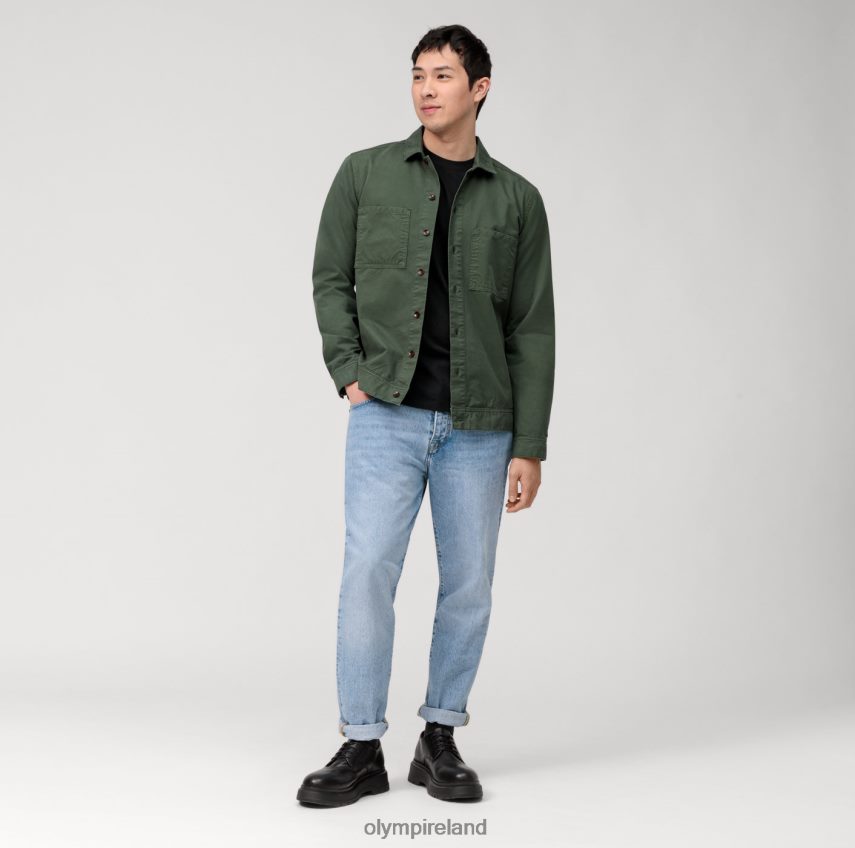 Clothing OLYMP Casual Jersey Relaxed Fit, T-Shirt, Black 24L8462039