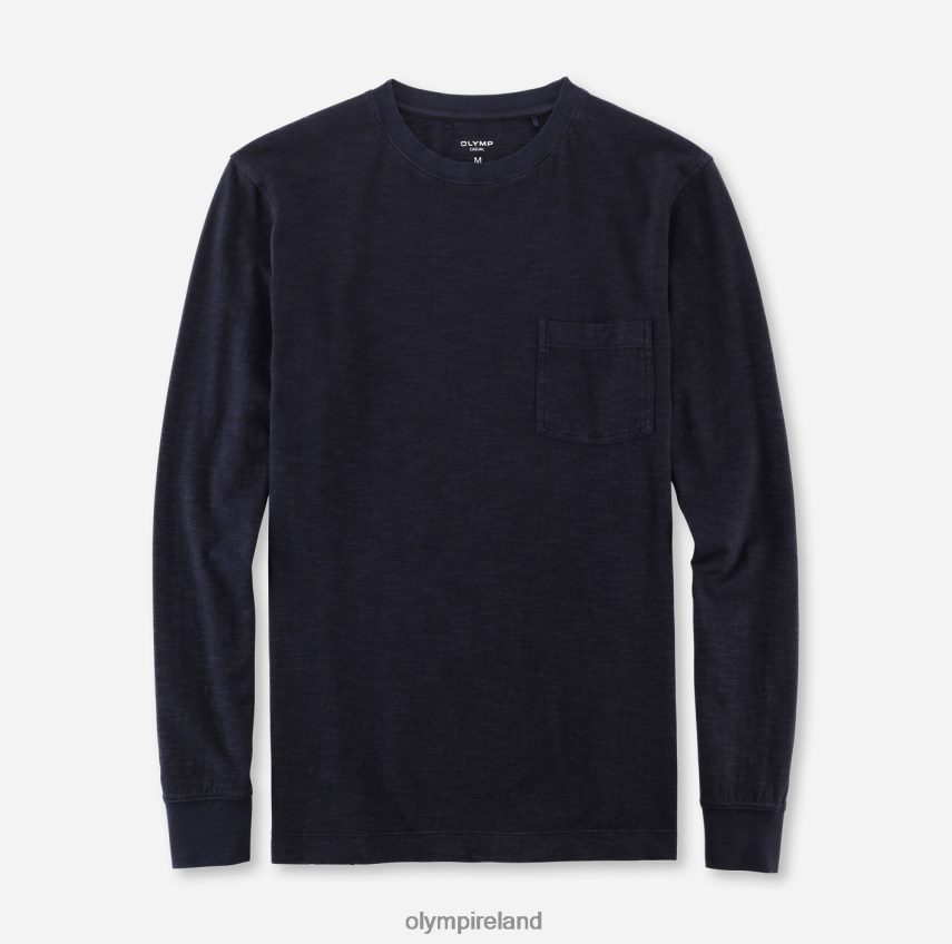 Clothing OLYMP Casual Modern Fit, T-Shirt, Marine 24L8462010