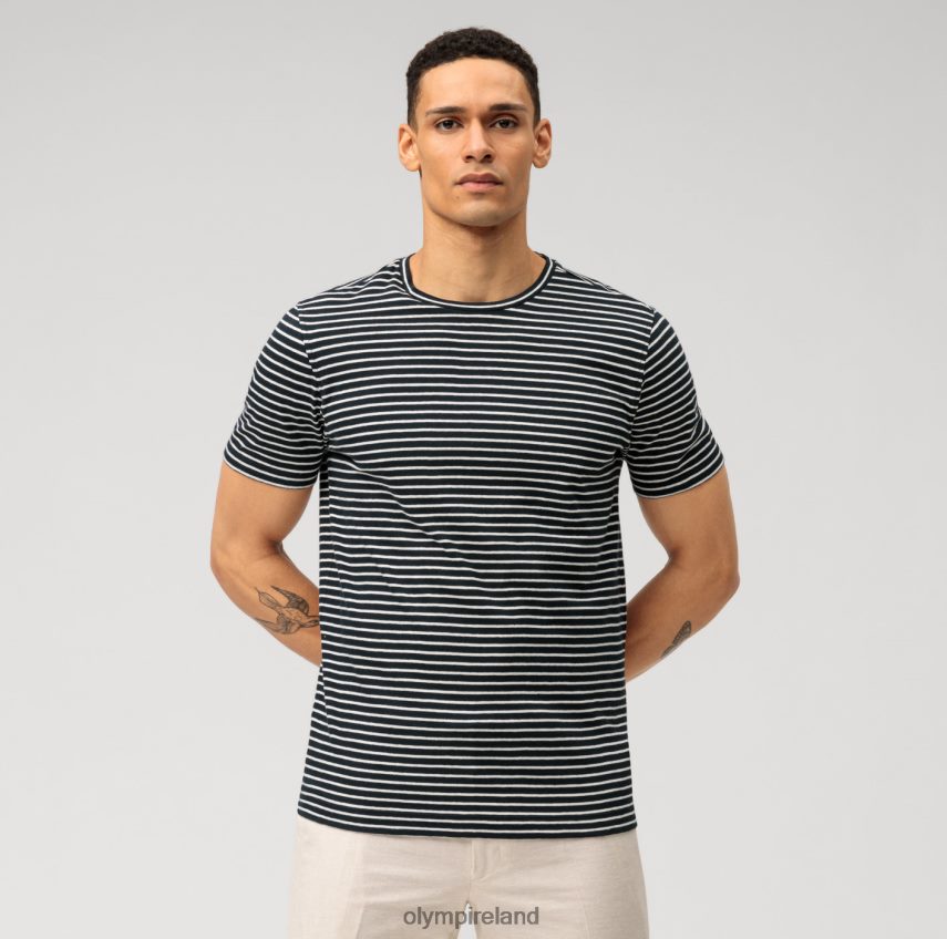 Clothing OLYMP Casual Modern Fit, T-Shirt, Marine 24L8462021