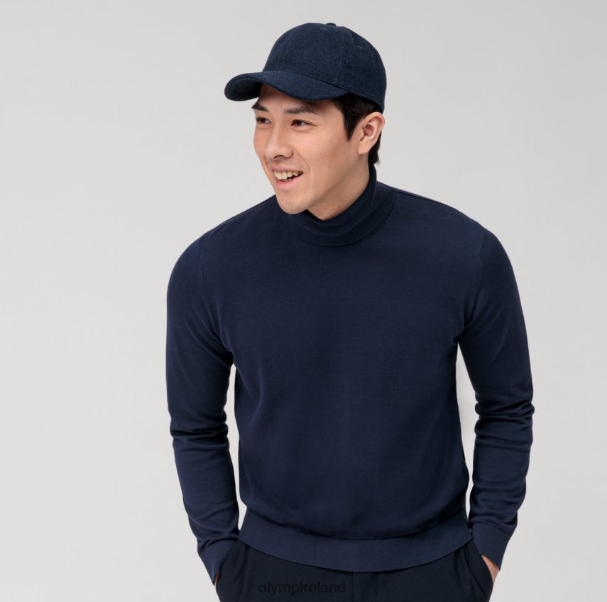 Clothing OLYMP Casual Knitwear Turtleneck, Marine 24L8461895
