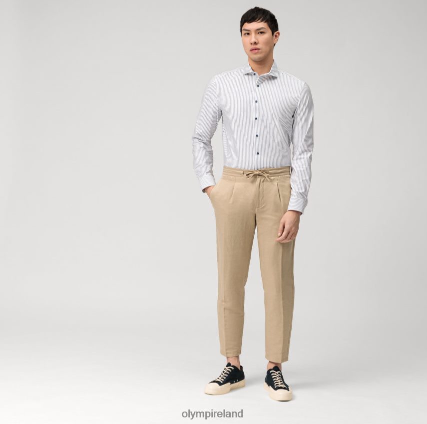 Clothing OLYMP Level Five 24/Seven Body Fit, Business Shirt, Cutaway, Royal 24L846640