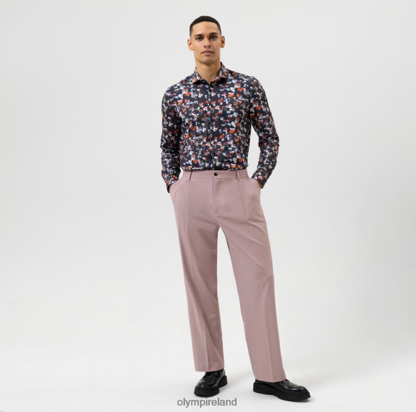 Clothing OLYMP Level Five 24/Seven Body Fit, Business Shirt, Kent, Marine 24L846652