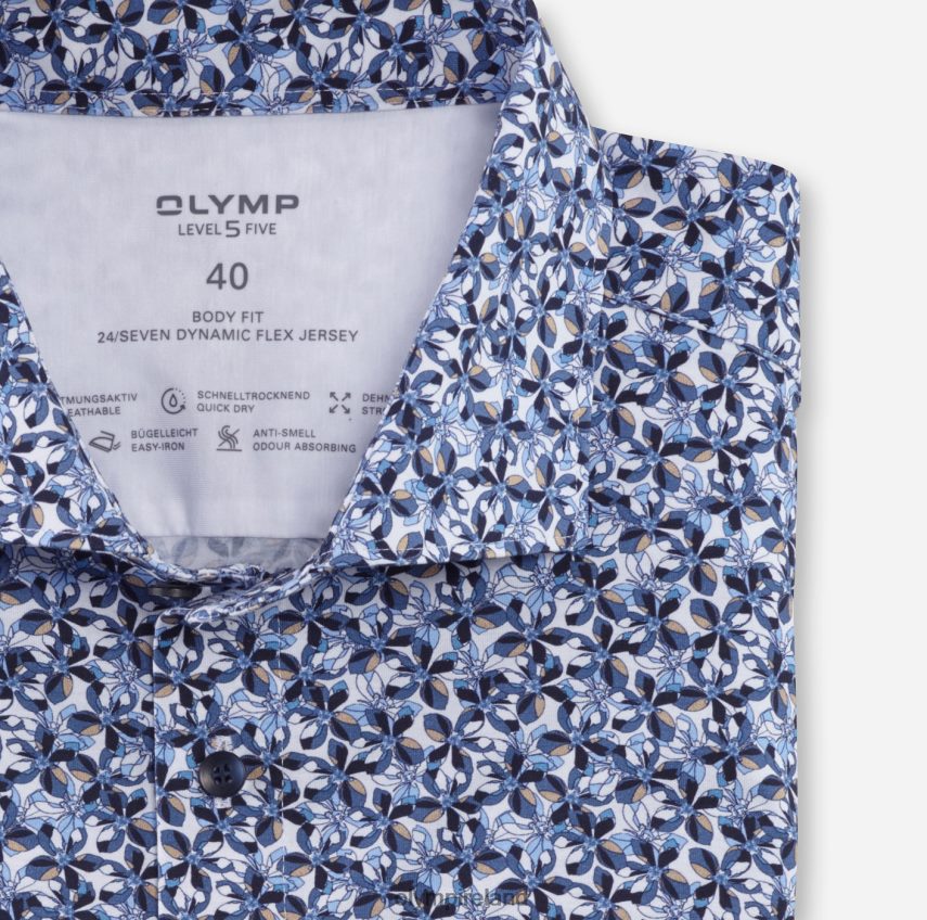 Clothing OLYMP Level Five 24/Seven Body Fit, Business Shirt, Kent, Natural 24L846487