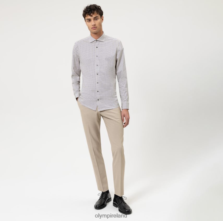 Clothing OLYMP Level Five 24/Seven Body Fit, Business Shirt, Kent, Natural 24L846773