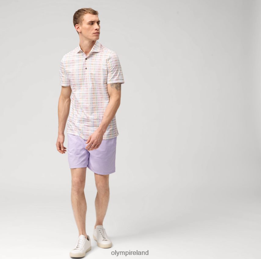 Clothing OLYMP Level Five 24/Seven Body Fit, Business Shirt, Kent, Pink 24L846782