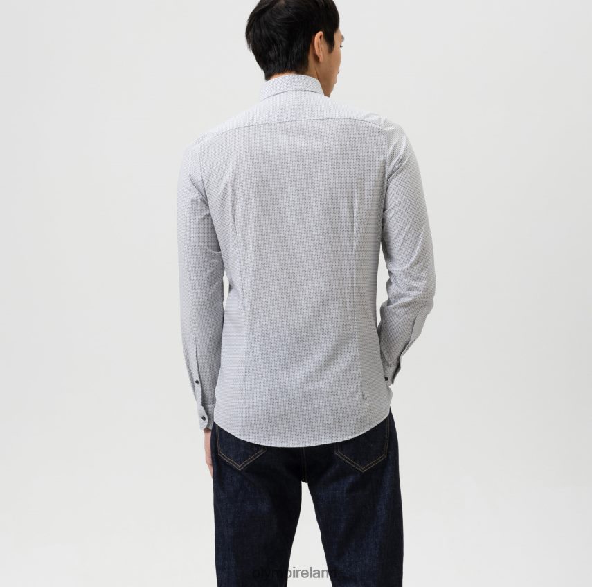 Clothing OLYMP Level Five 24/Seven Body Fit, Business Shirt, Modern Kent, Black 24L846781