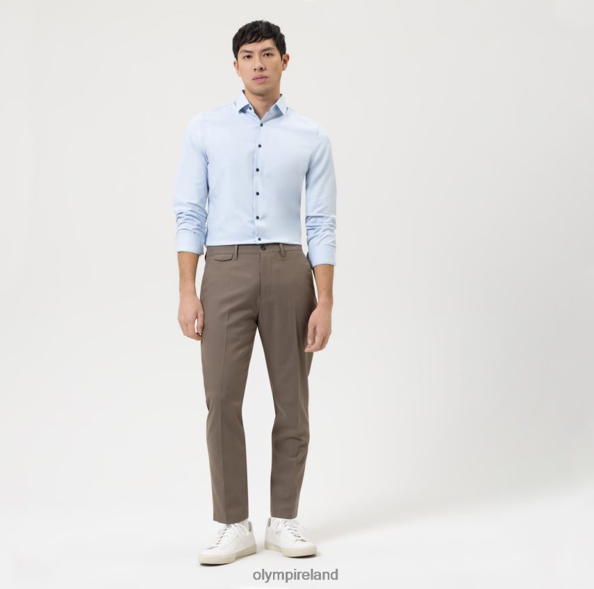 Clothing OLYMP Level Five 24/Seven Body Fit, Business Shirt, Modern Kent, Bleu 24L846409