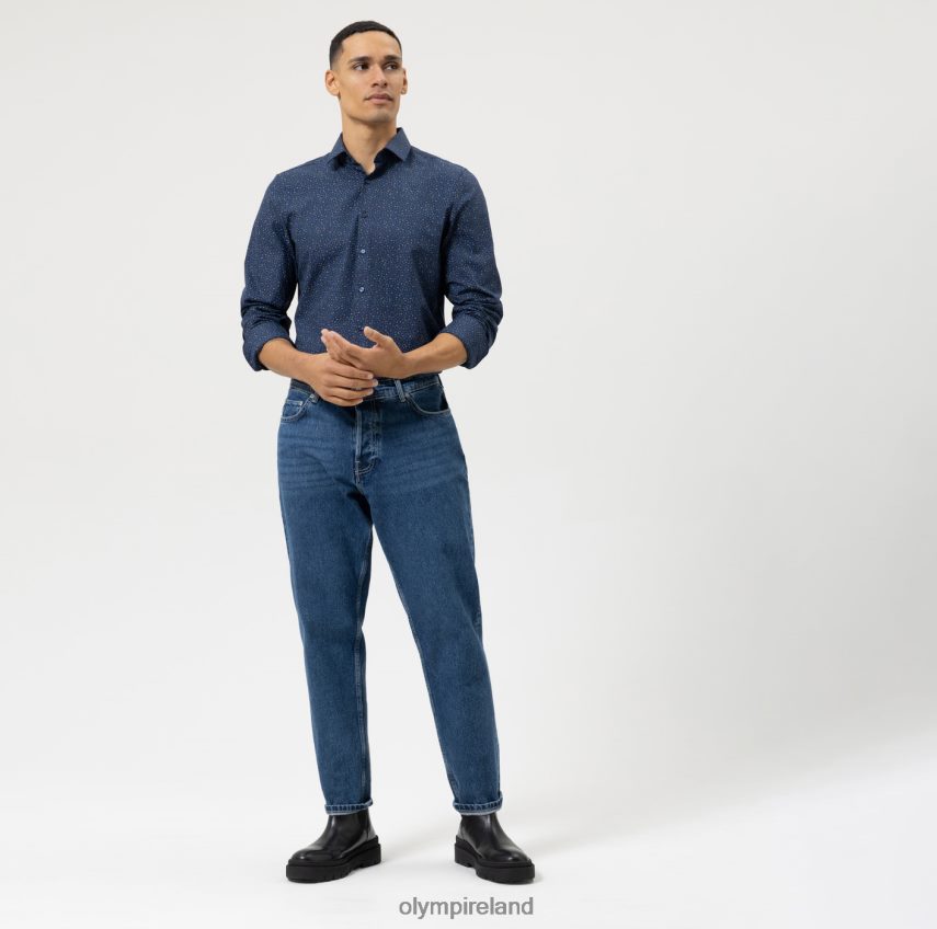 Clothing OLYMP Level Five 24/Seven Body Fit, Business Shirt, Modern Kent, Lime 24L846420