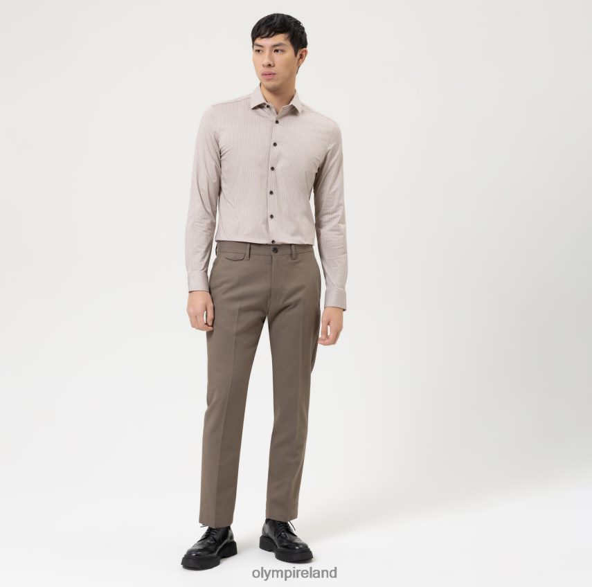 Clothing OLYMP Level Five 24/Seven Body Fit, Business Shirt, Modern Kent, Natural 24L846600