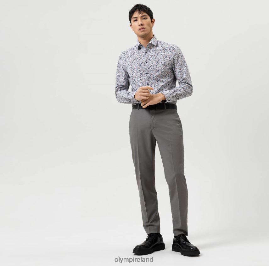 Clothing OLYMP Level Five 24/Seven Body Fit, Business Shirt, Modern Kent, Red 24L846778