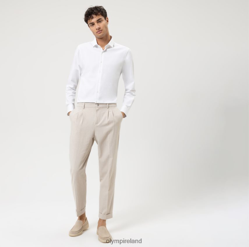 Clothing OLYMP Level Five 24/Seven Body Fit, Business Shirt, Modern Kent, White 24L846391