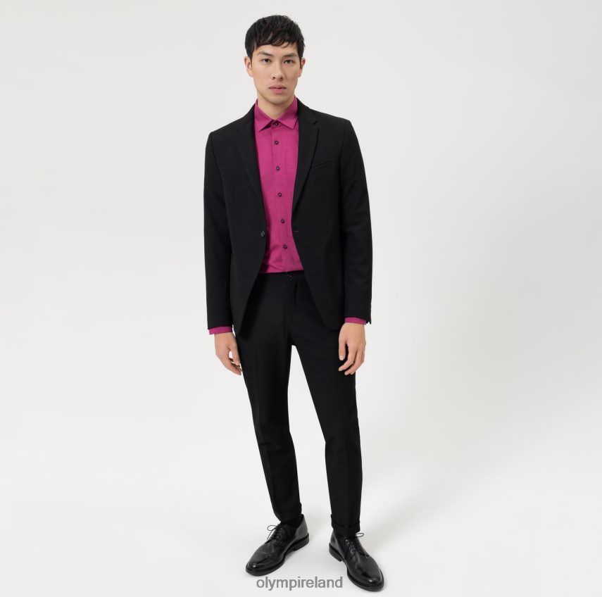 Clothing OLYMP Level Five 24/Seven Body Fit, Business Shirt, New York Kent, Fuchsia 24L846505