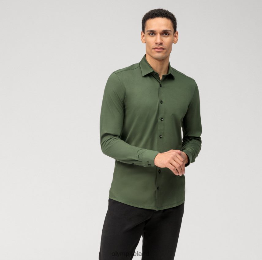 Clothing OLYMP Level Five 24/Seven Body Fit, Business Shirt, New York Kent, Putty 24L846484