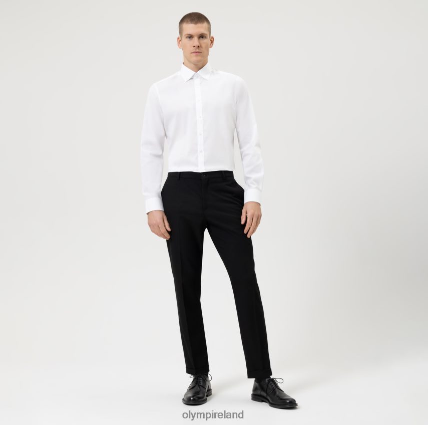 Clothing OLYMP Level Five Body Fit, Business Shirt, Button-Down, White 24L846855