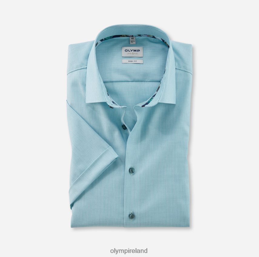 Clothing OLYMP Level Five Body Fit, Business Shirt, New York Kent, Emerald 24L846655